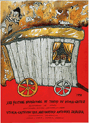Cartel de promoción del festival del año 1998